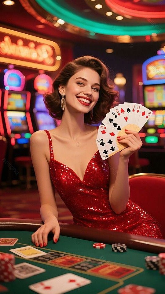 Close-up of Dragon Tiger card hands and betting chip positions
